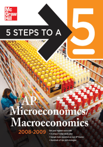 5 Steps to a 5 - AP Economics comments