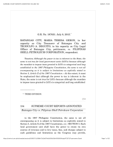 Batangas City vs Pilipinas Shell Petroleum Corp