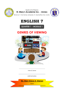 ENGLISH 7 Q1 Module2