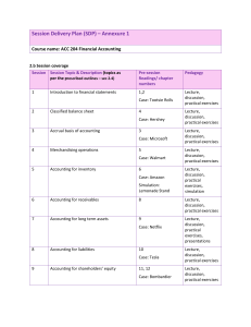 ACC 204 Session Delivery Plan - Annexure 1