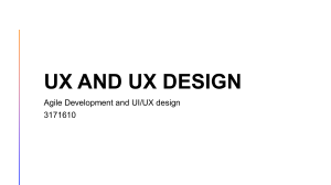 UX and uX Design