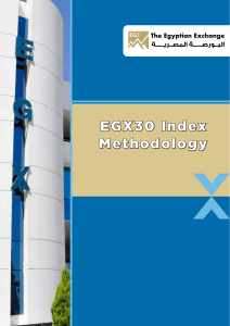 EGX30 Index Amended Methodology August 2021