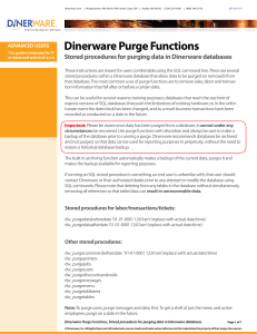 DINERWARE-PURGE-FUNCTIONS-ADVANCED-081310