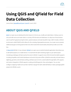 QGIS-QField data collection