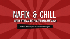 Nafix and Chill - Media Streaming Platform Campaign by Slidesgo