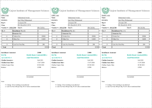 5th semester fee voucher 