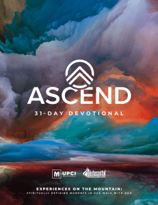Ascend 31 Day Devotional
