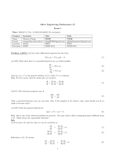 Cheng Cheng University Engineering Mathematics and Archaeology Questions, serial number:108-3-EM1-Exam-Sol (1)