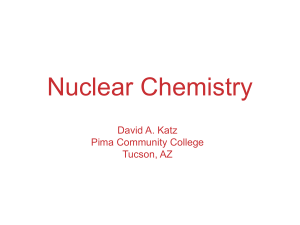 Nuclear Chemistry 2009 