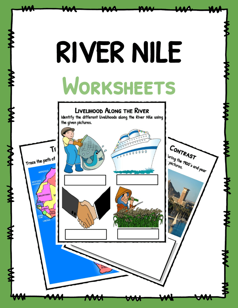 primary homework help the river nile