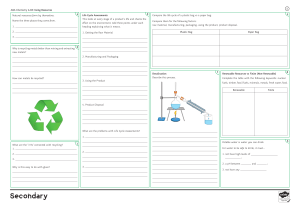 Earth's Resources REVISION MAT