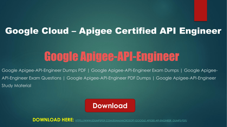 Apigee-API-Engineer日本語問題集