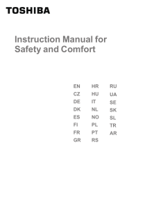 Instruction Manual for Safety and Comfort