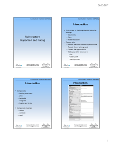 16 Substructure Inspection   Rating - Sep 2017