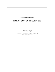 W.J. Rugh Linear-System-Theory-2-e-Sol