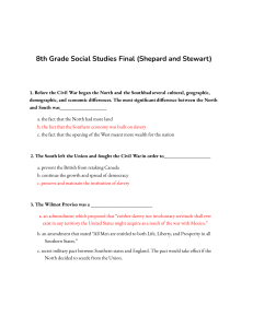 Copy of 8th Grade Social Studies Final Exam Answer Key (Shepard and Stewart)