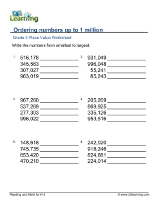 grade-4-ordering-numbers-