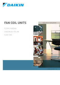 Fan coil catalogue EPCEN08-401 Catalogues English