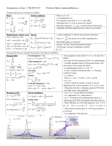 phys130 formula sheet