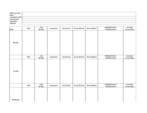 New Lesson Template