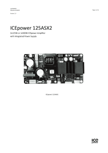 ICEpower125ASX2 Datasheet 1 9
