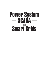 Power system SCADA and smart grids