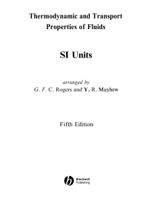 Rogers g.f.c and mayhew y.r engineering thermodynamics pdf