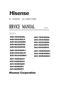 service-manual-hisense-corporation-dc-inverter-air-conditioner-unit