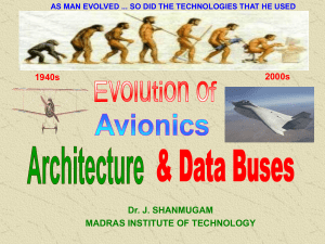 Evolution Avionics Architecture and Data Buses