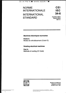 IEC 60034-6 (IC CODE - METHODS OF COOLING)