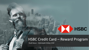 Studi Kasus Program Reward Kartu Kredit HSBC