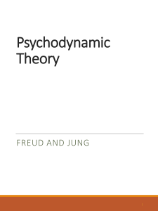 Psychodynamic Freud and Jung (5)