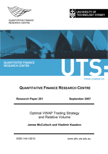 Optimal VWAP Trading Strategy and Relative Volume - Quantitative  ( PDFDrive )