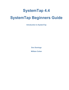 SystemTap Beginners Guide