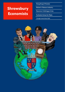 Shrewsbury Economists Magazine