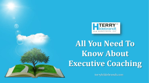 All You Need To Know About Executive Coaching