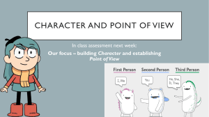 Character and Point of View 