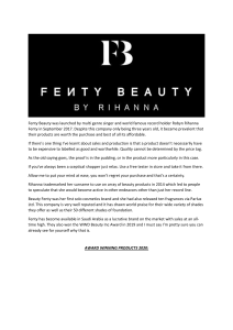 Fenty Beauty Article