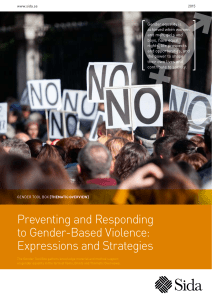 preventing and responding to SGBV