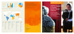 UNFPA Brochures on GBV Prevention and response