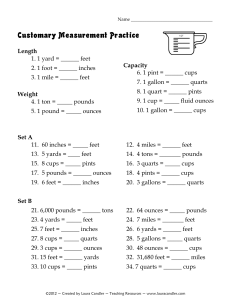 CustomaryMeasurePractice