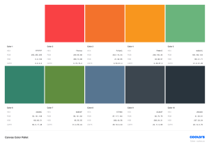 Canvas Color Pallet