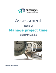BSBPMG531   Assessment Task 2.docx