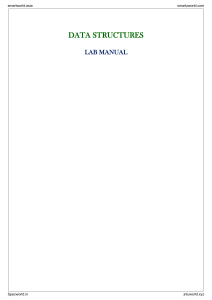 Data-Structure-Lab-Manual