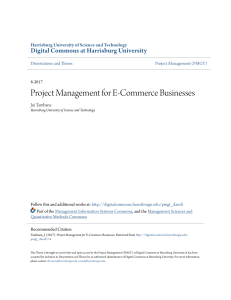 Project Management for E-Commerce Businesses