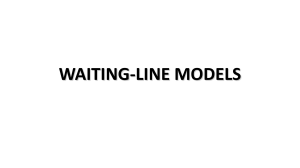 Waiting-Line Models A(3)