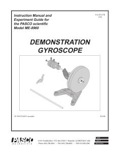 Gyroscope ME-8960