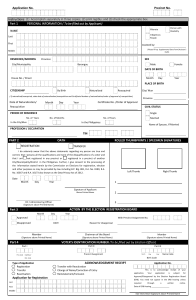 COMELEC Application Form