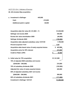 ACCT 223 - Ch 4 - Solutions 