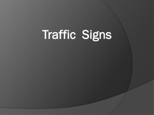 1- Traffic Signs